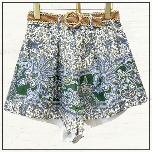 OTTIE PAISLEY SHIRT & SHORTS