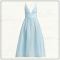 ILLUMINATE V NECK MIDI DRESS