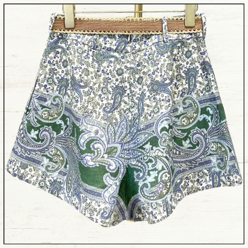 OTTIE PAISLEY SHIRT & SHORTS