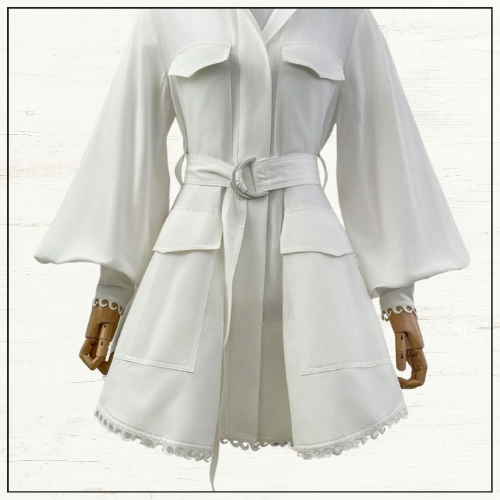 ILLUMINATE UTILITY MINI DRESS