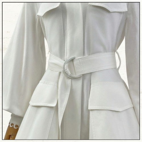 ILLUMINATE UTILITY MINI DRESS