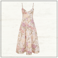 ILLUSTRATION PICNIC MIDI DRESS