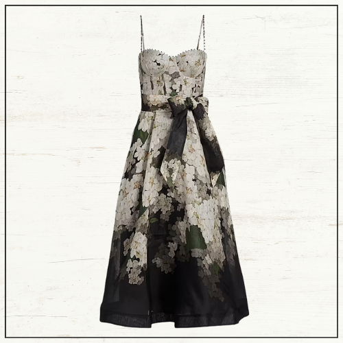 BALANCE PICNIC MIDI DRESS