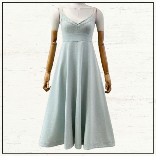 ACACIA DENIM MIDI DRESS