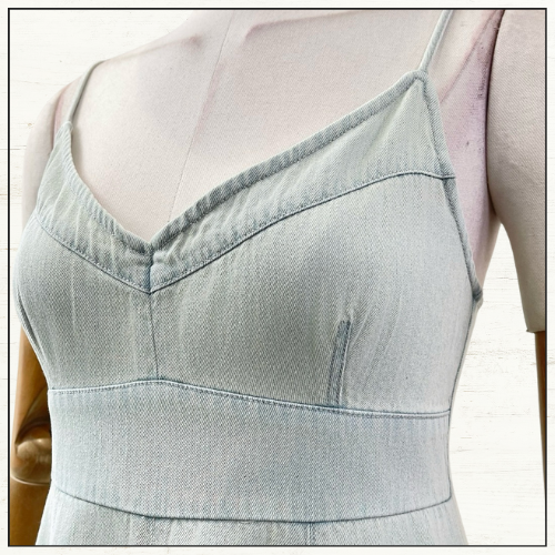 ACACIA DENIM MIDI DRESS