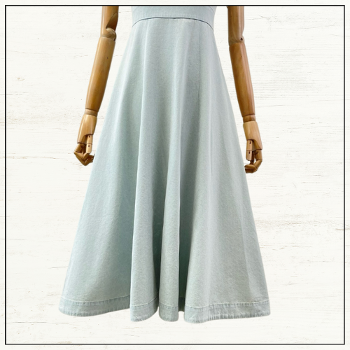 ACACIA DENIM MIDI DRESS