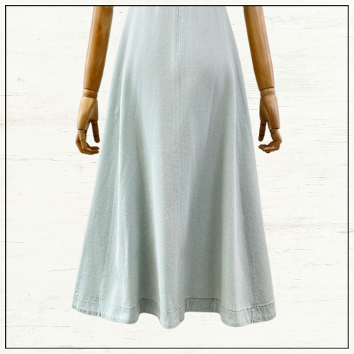 ACACIA DENIM MIDI DRESS