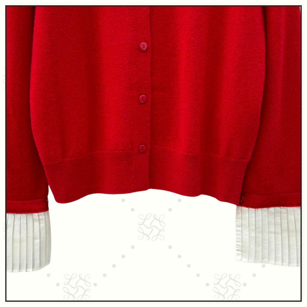 DOLL COLLAR KNIT SWEATER