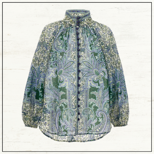 OTTIE PAISLEY SHIRT & SHORTS