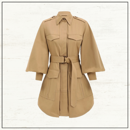 ILLUMINATE UTILITY MINI DRESS
