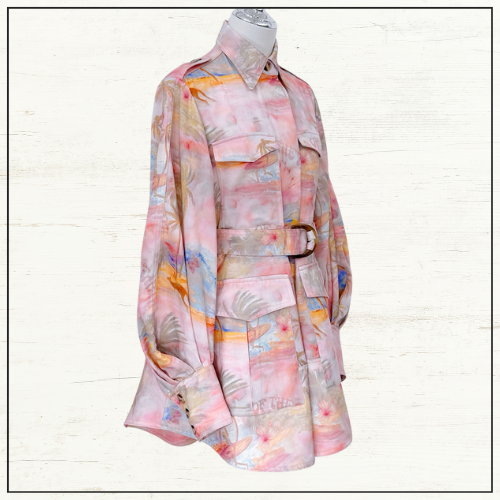 DAWNING UTILITY MINI DRESS