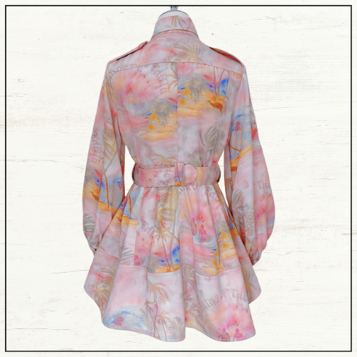 DAWNING UTILITY MINI DRESS