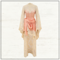 HYPNOTIC SATIN DRAPE DRESS