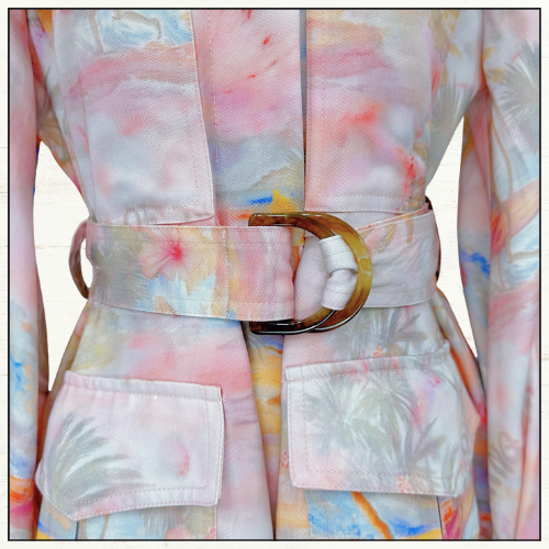 DAWNING UTILITY MINI DRESS
