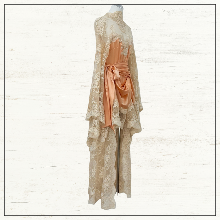 HYPNOTIC SATIN DRAPE DRESS