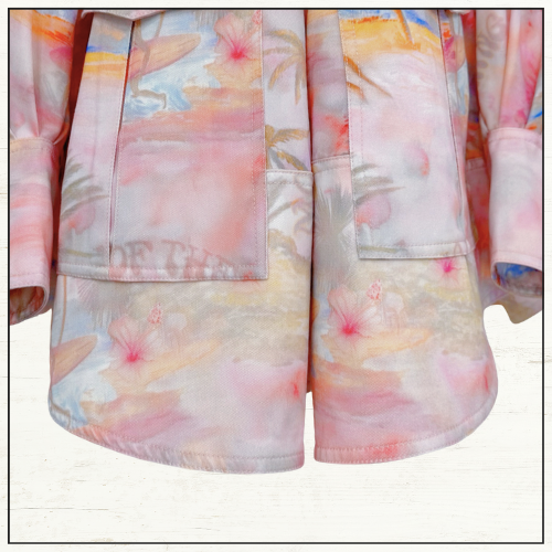 DAWNING UTILITY MINI DRESS