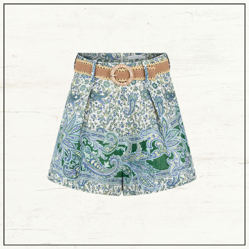 OTTIE PAISLEY SHIRT & SHORTS