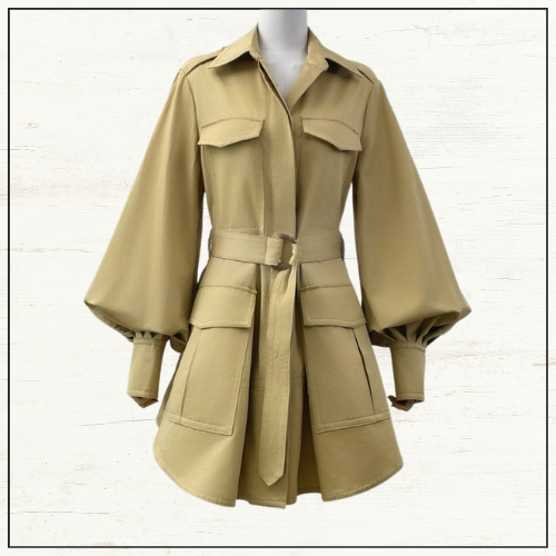 ILLUMINATE UTILITY MINI DRESS