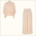 HYPNOTIC CASCADING BLOUSE & CULOTTE