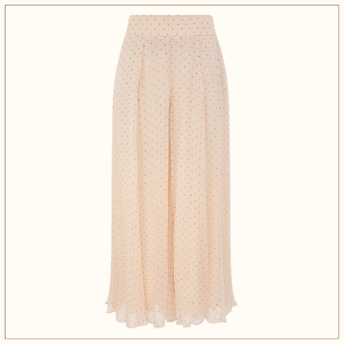 HYPNOTIC CASCADING BLOUSE & CULOTTE