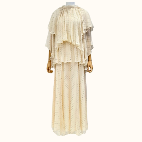 HYPNOTIC CASCADING BLOUSE & CULOTTE