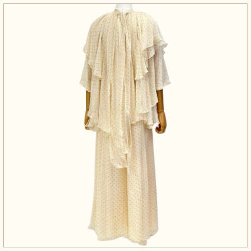 HYPNOTIC CASCADING BLOUSE & CULOTTE