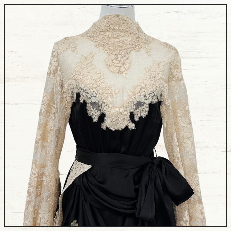 HYPNOTIC SATIN DRAPE DRESS