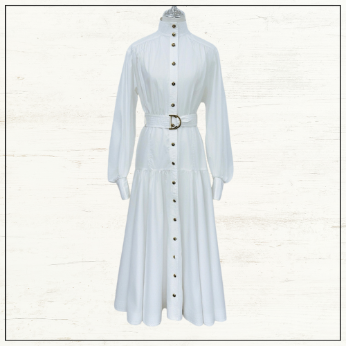 UTILITY MIDI DRESS