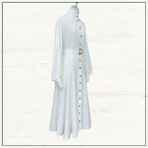 UTILITY MIDI DRESS