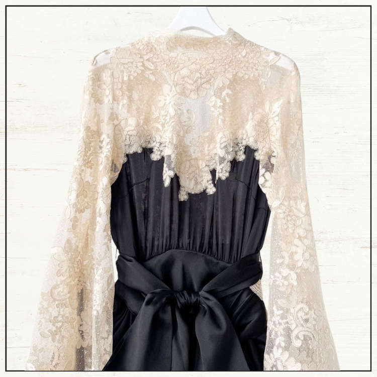 HYPNOTIC SATIN DRAPE DRESS