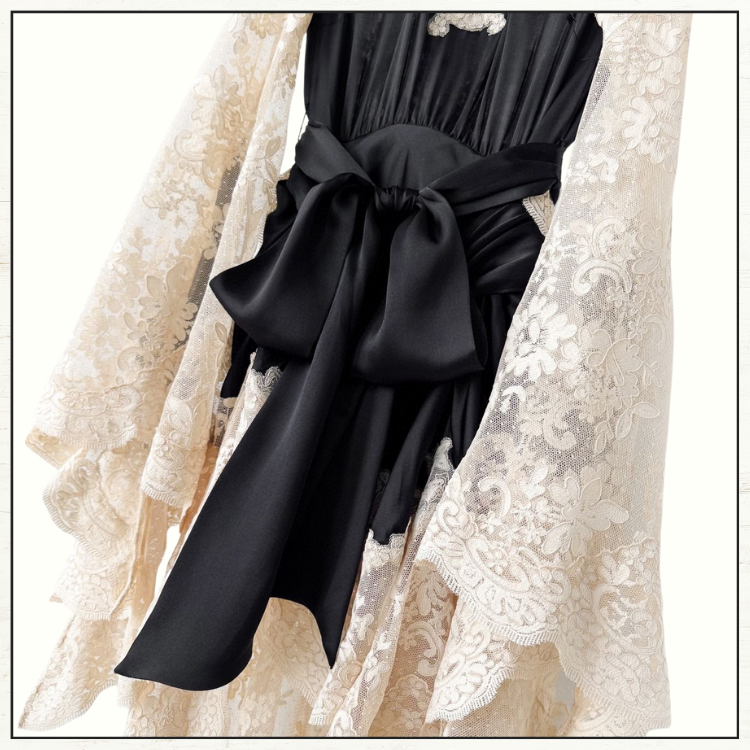 HYPNOTIC SATIN DRAPE DRESS