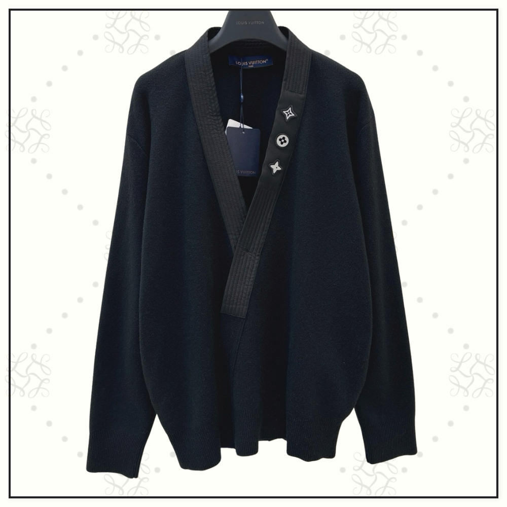 HYBRID EMBELLISHED WOOL CARDIGAN