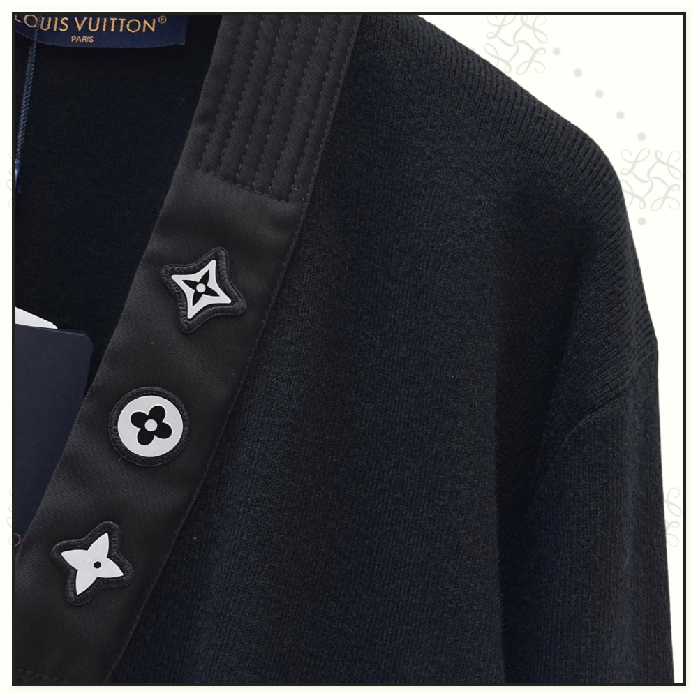 HYBRID EMBELLISHED WOOL CARDIGAN