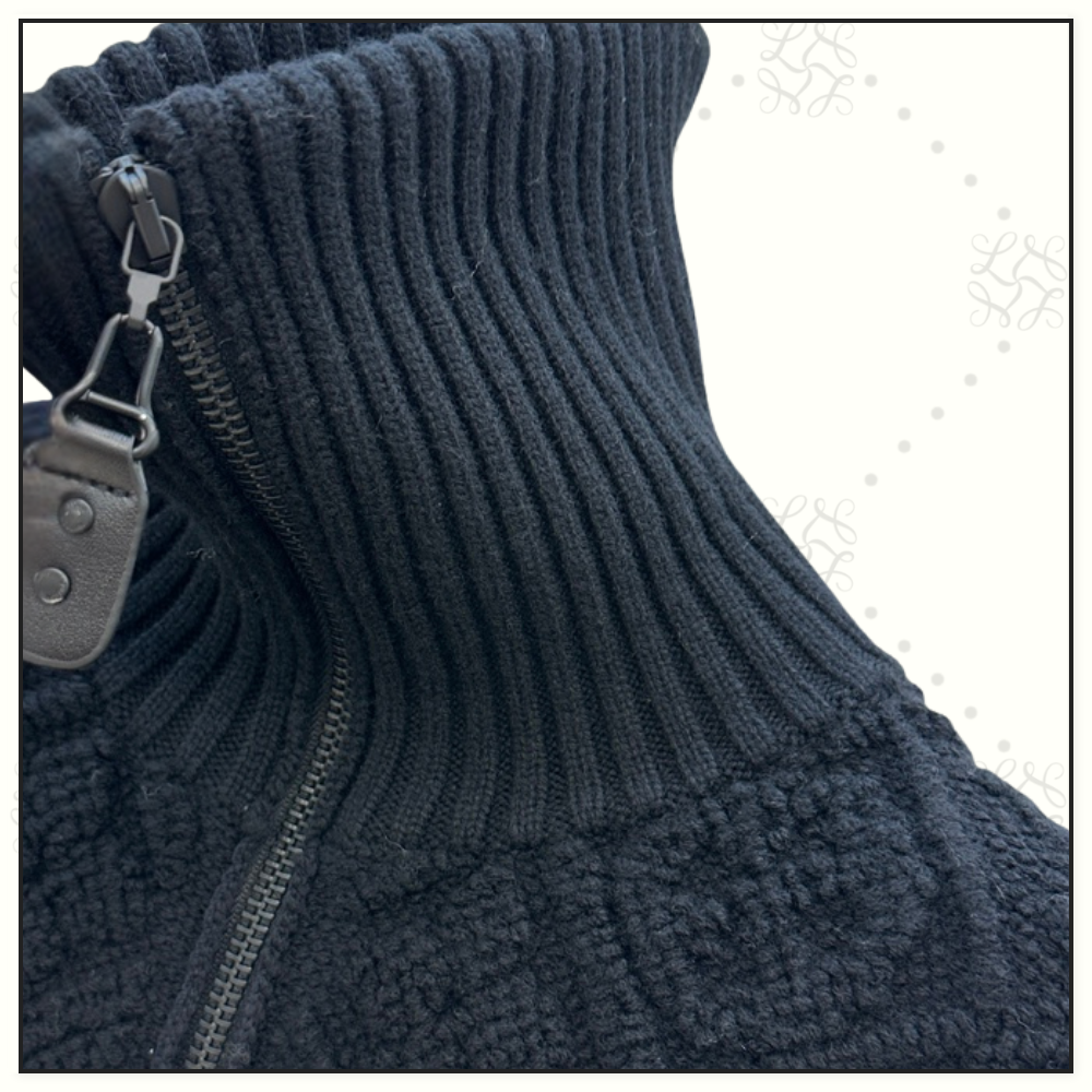 MONOGRAM TOWELING WOOL CASHMERE JACKET