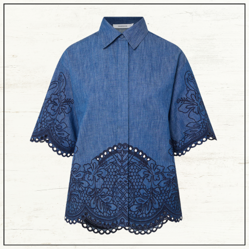 COCO DENIM SHIRT & SHORTS