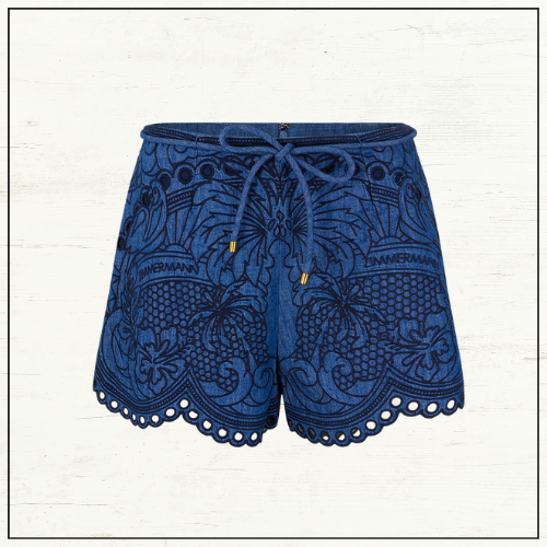 COCO DENIM SHIRT & SHORTS