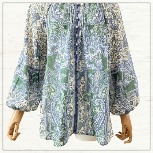 OTTIE PAISLEY SHIRT & SHORTS