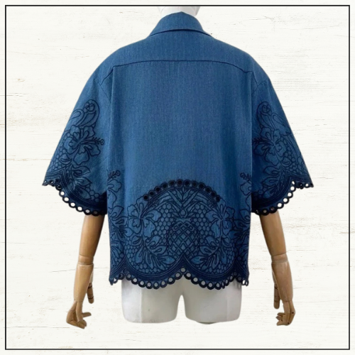 COCO DENIM SHIRT & SHORTS