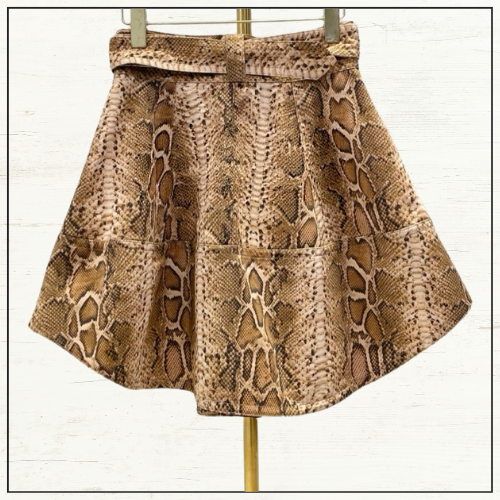 HYPNOTIC SHIRT & UTILITY MINI SKIRT
