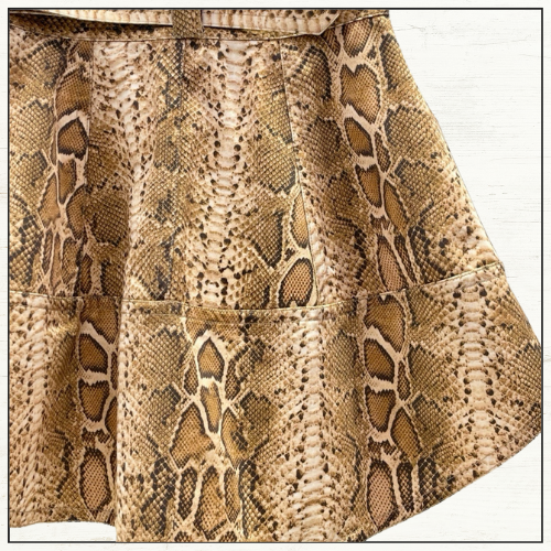 HYPNOTIC SHIRT & UTILITY MINI SKIRT