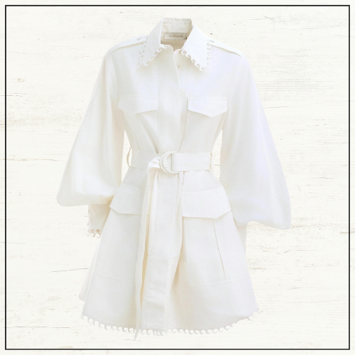 ILLUMINATE UTILITY MINI DRESS