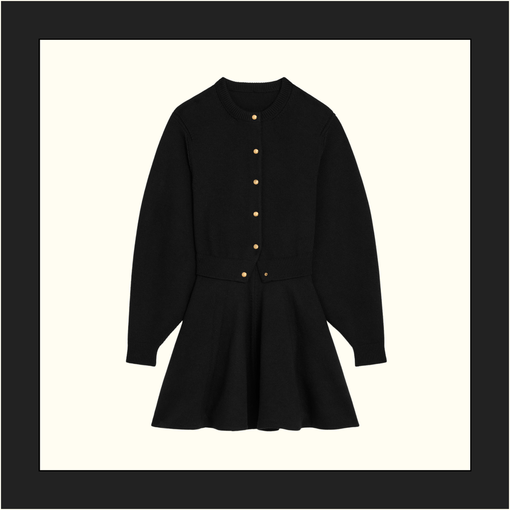 WOOL MINI DRESS