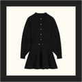 WOOL MINI DRESS