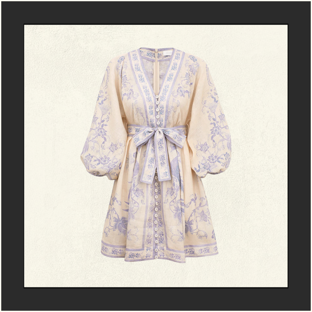 INDRA PLUNGE MINI DRESS