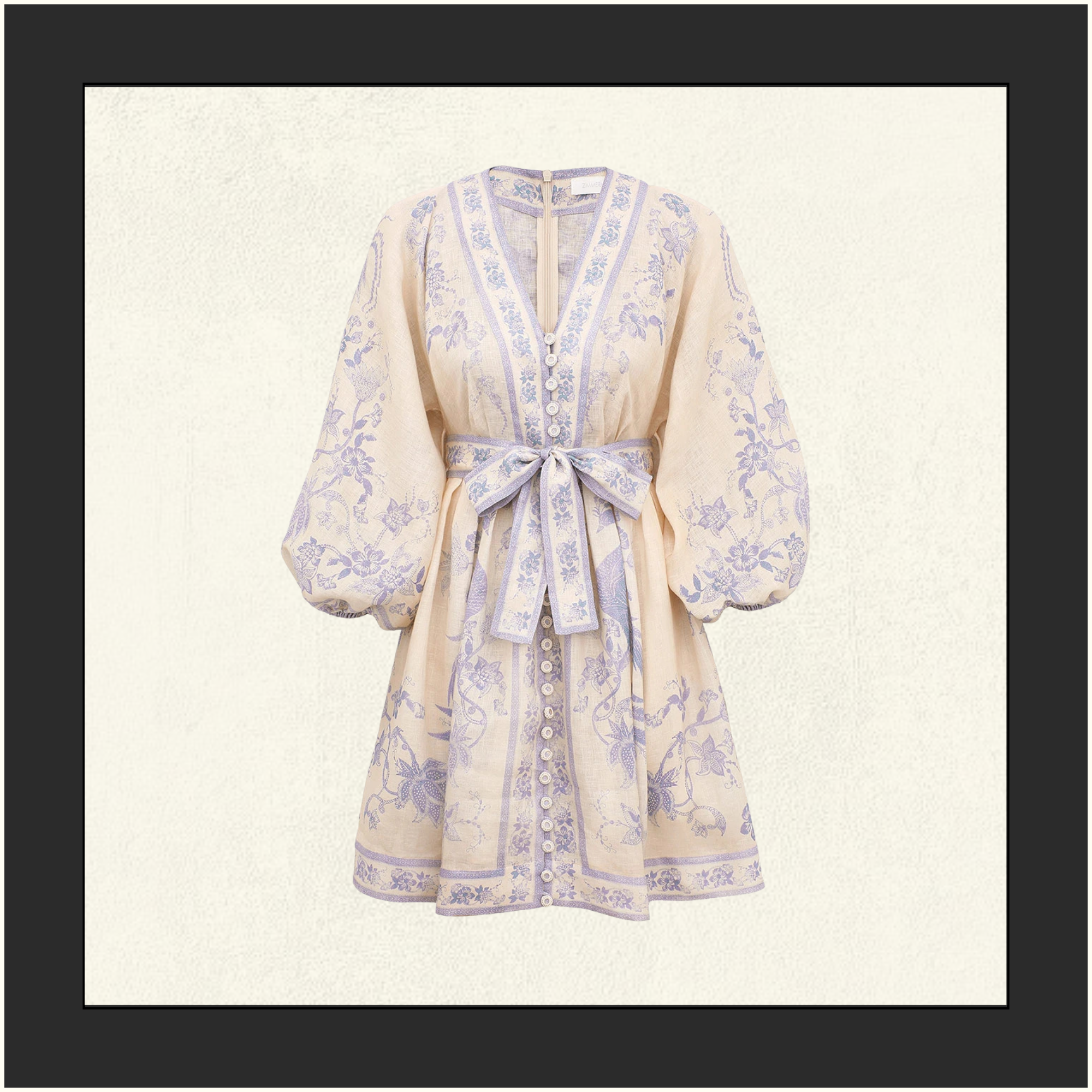 INDRA PLUNGE MINI DRESS