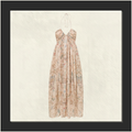 LUNA SHIRRED LANTERN DRESS
