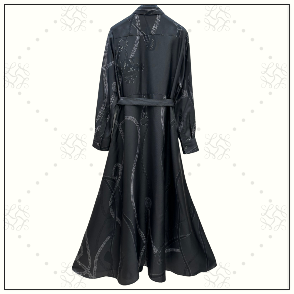 SILK SHIRTDRESS