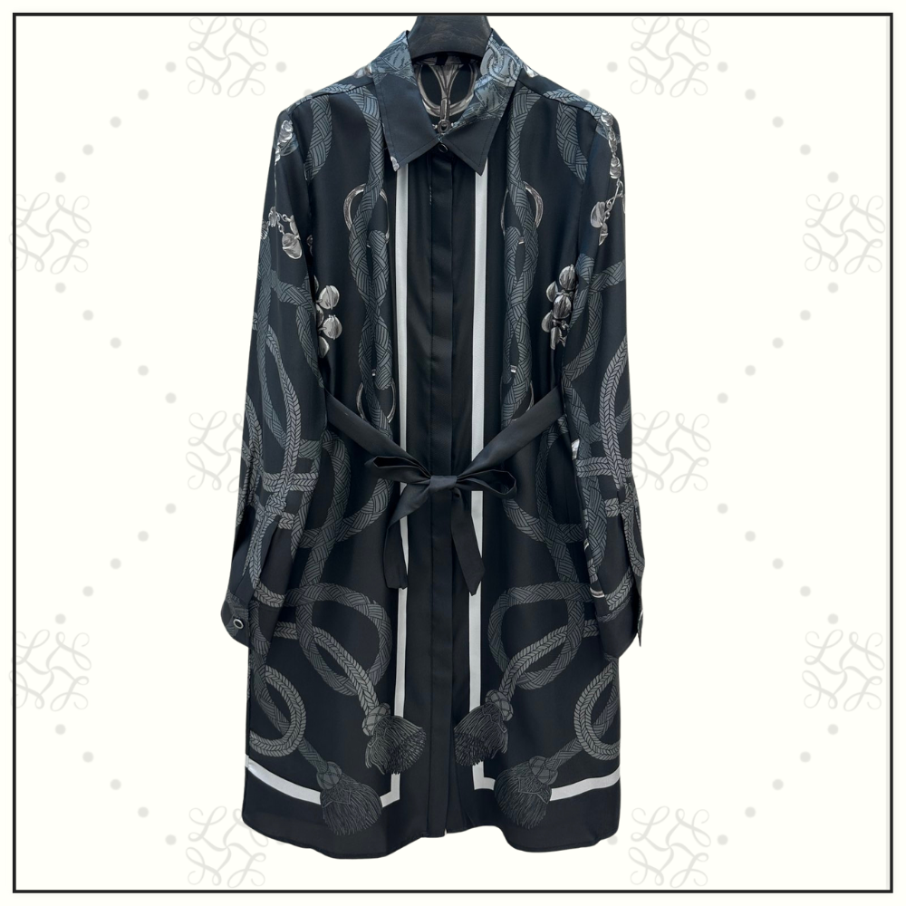 SILK SHIRTDRESS