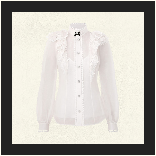CRUSH HEART EMBELLISHED SHIRT