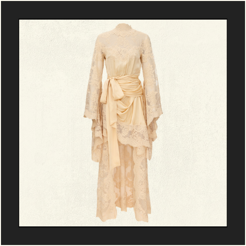 HYPNOTIC SATIN DRAPE DRESS
